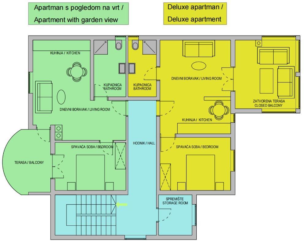 Apartments Nelle Pula Luaran gambar
